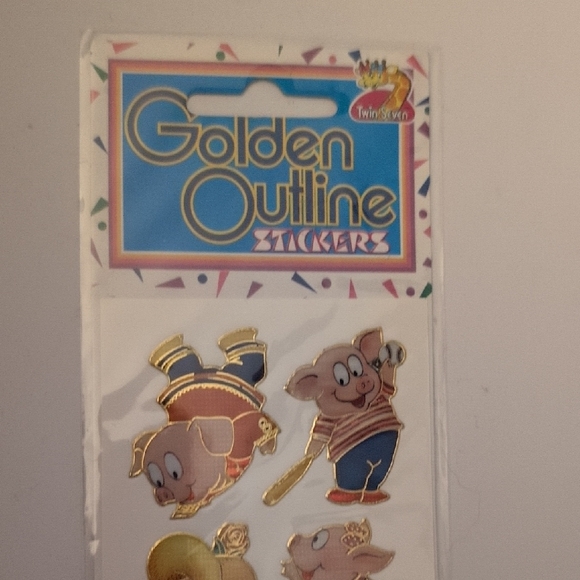 Stickers - Multicolor Pig Characters - Picture 2 of 5